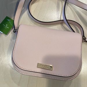 Kate Spade pink long strap shoulder bag